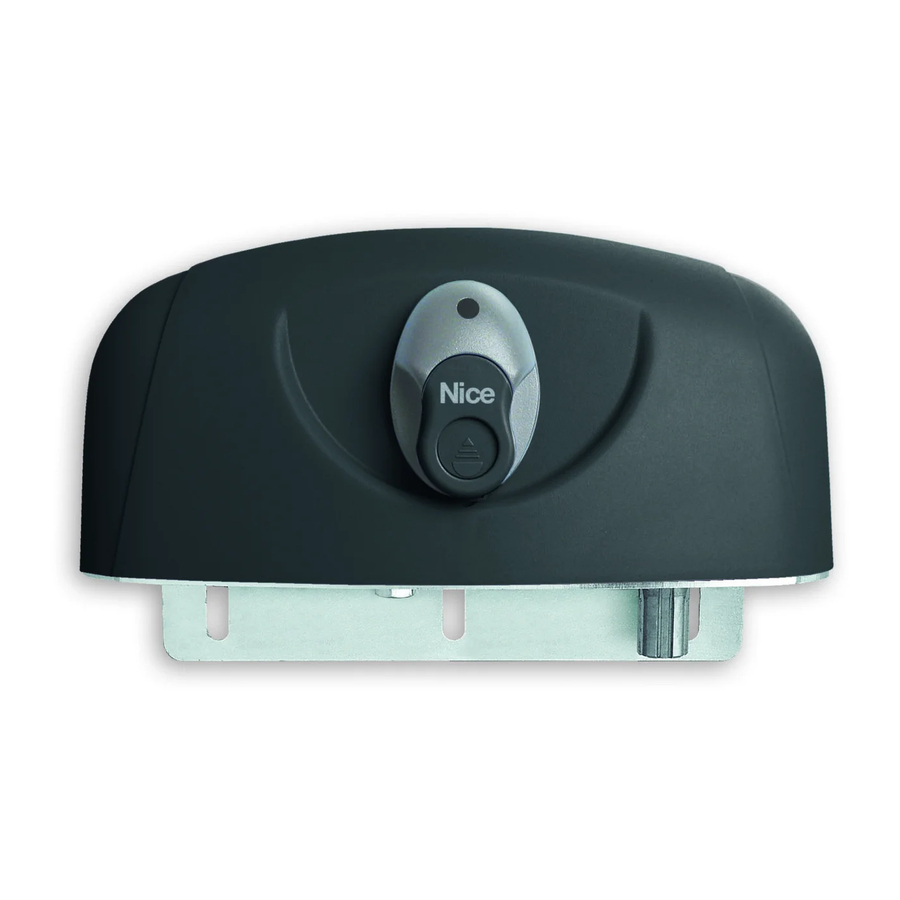 Nice Hyppo HY 7005 Instructions And Warnings For Installation And Use