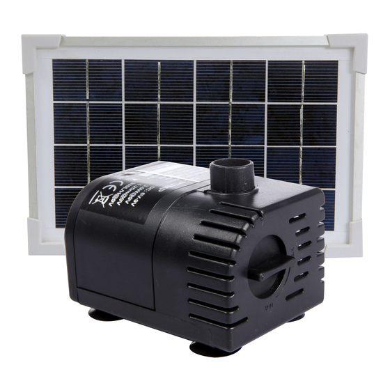 User Manuals: AquaPRO AP300SP Solar Pump Kit