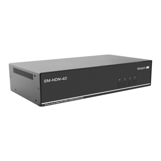 SMART-AVI SM-HDN-4D Quick Start Manual