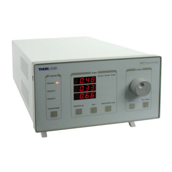 THORLABS BPC303 User Manual