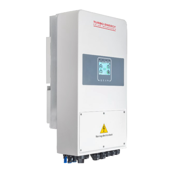 Turbo Energy Lithium Series Quick Installation Manual