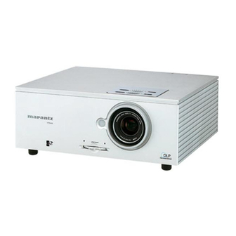 Marantz VP8600 Throw Distance Manual