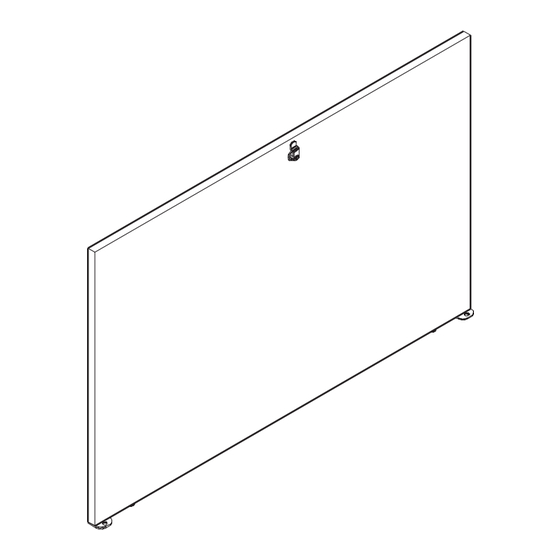Wenger Lower Lock Door Option Assembly Instructions Manual