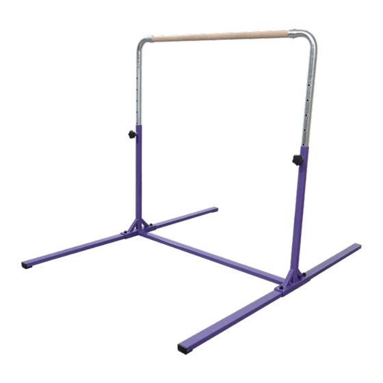 Tumbl Trak Gymnastics Home Kip Bar Assembly Instructions