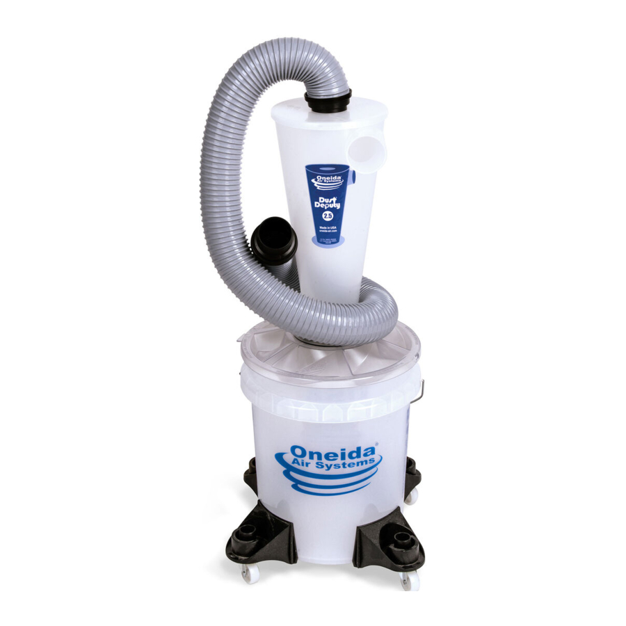 Oneida Air Systems Dust Deputy Deluxe (AXD040200) Manual