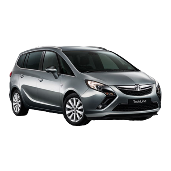 Vauxhall ZAFIRA TOURER Specifications