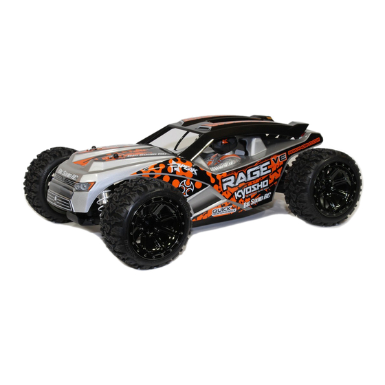 Kyosho Rage VE Maintenance Manual