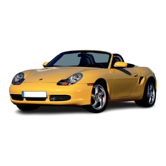 Porsche boxster Technical Manual