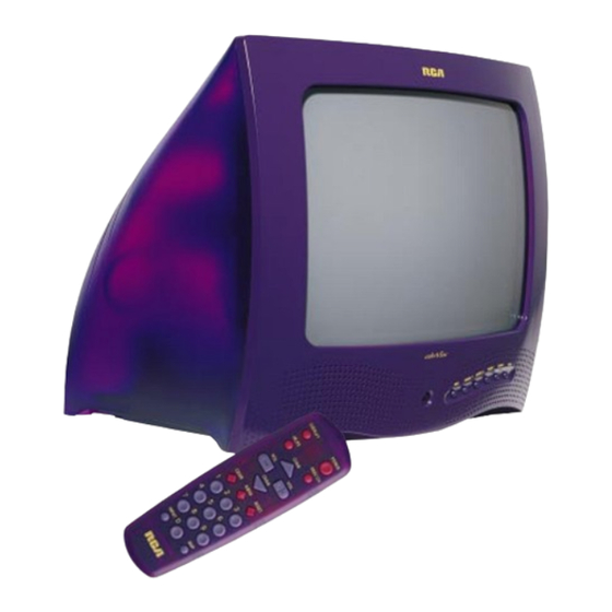 RCA ColorView E13700 Brochure & Specs