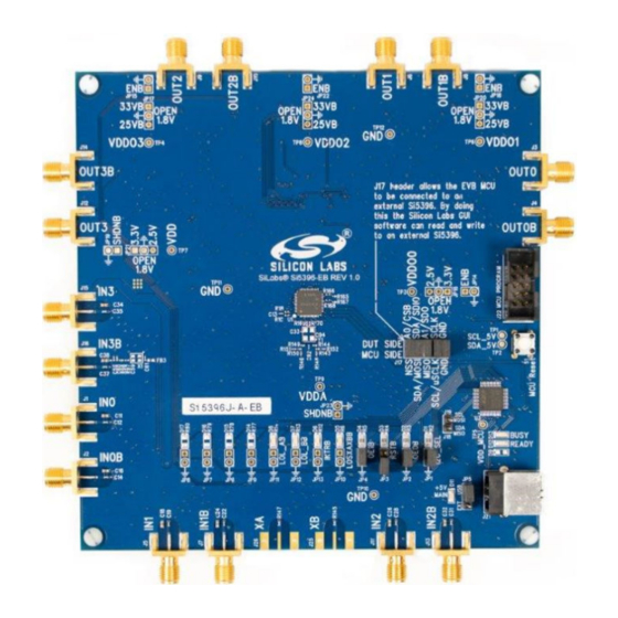 Silicon Laboratories Si5396J-A-EVB User Manual
