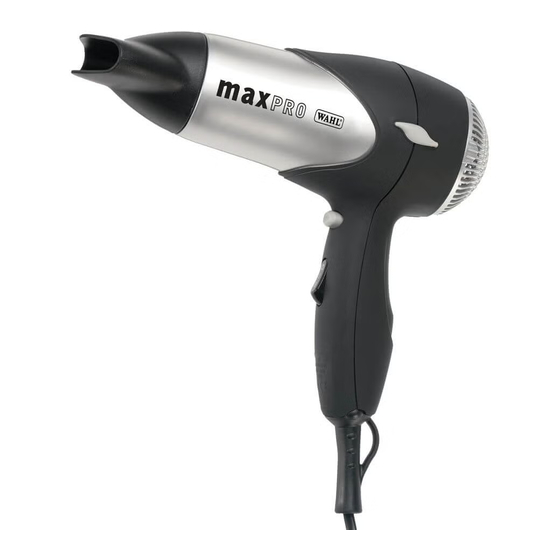 Wahl MAXPRO 1600 Manual