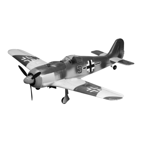 BMI Focke Wulf 190 Manual