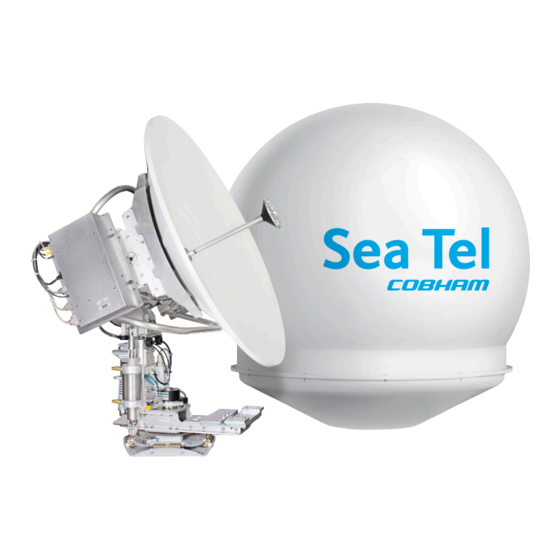 Sea Tel 4012 Quick Start Manual
