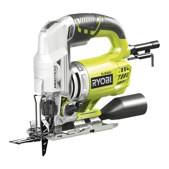 Ryobi RJS980 Original Instructions Manual