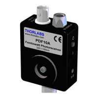 THORLABS PDF10 Series Operation Manual