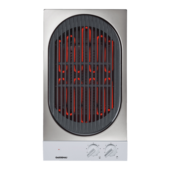 Gaggenau VR 230 934 Installation Instructions