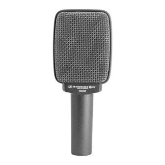 Sennheiser evolution e609 Gebrauchsanleitung
