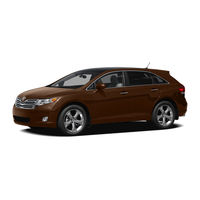 Toyota 2011 VENZA Quick Reference Manual