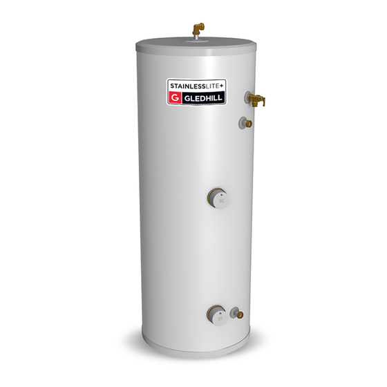 gledhill StainlessLite IND300 Design, Installation & Servicing Instructions