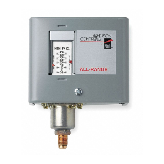 Johnson Controls Penn P70 Series Product/Technical Bulletin
