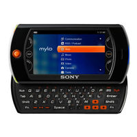 Sony COM-2WHITE - Mylo™ Internet Device Quick Start Manual