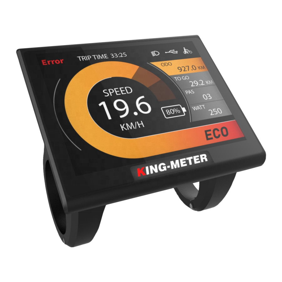 King-Meter K5242 - 3.5" Color LCD Multifunctional LCD Display Manual