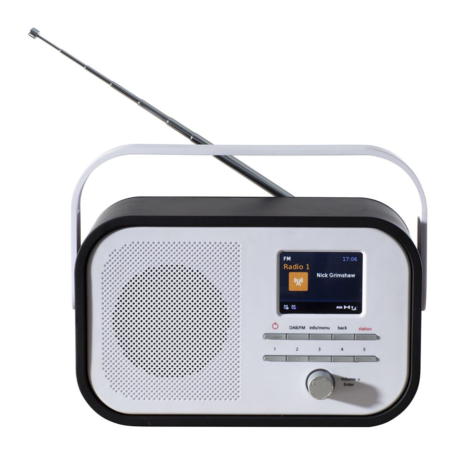 Daewoo AVS1403 - DAB/FM Radio with Colour Screen Manual