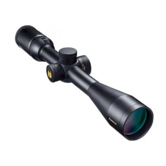 Nikon 4-16x42SF - Monarch Riflescope Instruction Manual