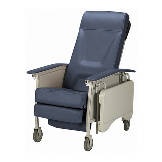 Invacare Deluxe Three-Position IH6065 series Operation And Maintenance Manual