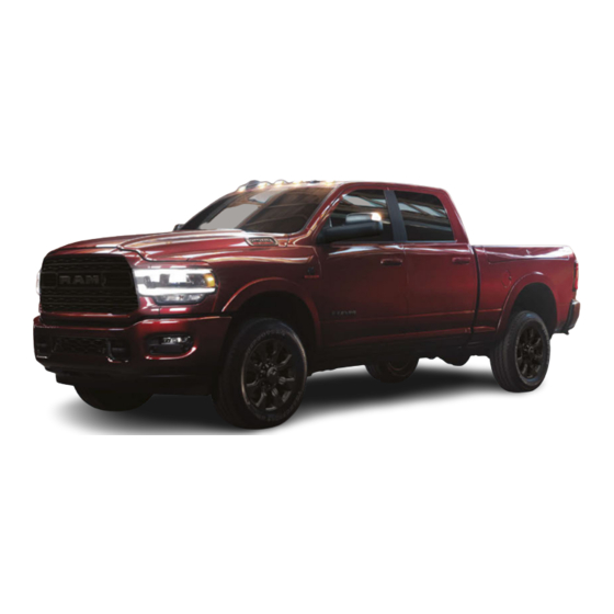 RAM 2500 Owner's Manual