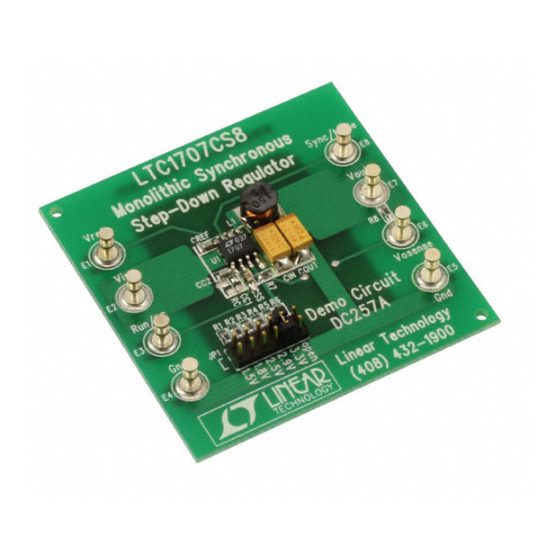Linear Technology DC257 Manuals