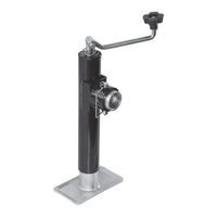 HAUL MASTER 2000 LB. A-Frame Trailer Jack Owner's Manual & Safety Instructions