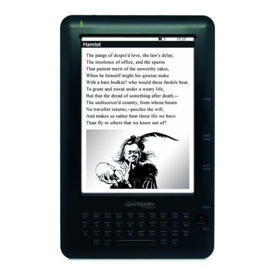 Best Buy Easy Player Cyberbook E-Touch User Manual