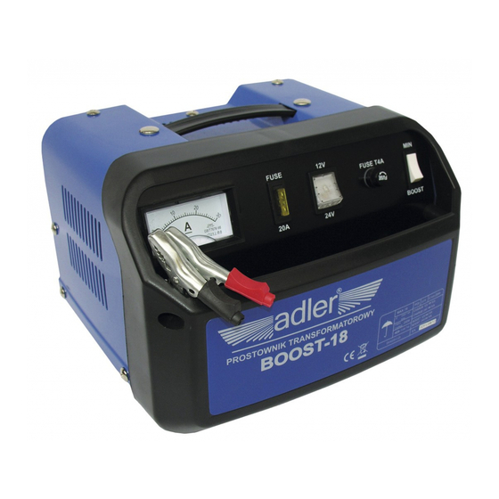 Adler BOOST-18/1 Instruction Manual