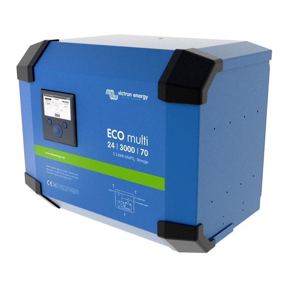 Victron energy ECOmulti Inverter System Manuals