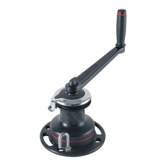 Harken Riggers Winch 200 Installation Manual