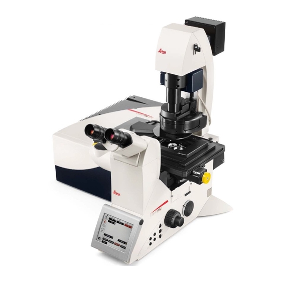 Leica TCS SP8 STED 3X User Manual