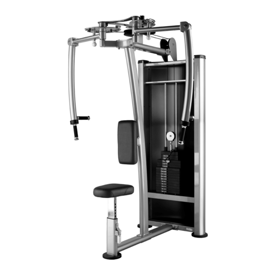 User Manuals: BH Hipower L410 Rear Deltoid Machine