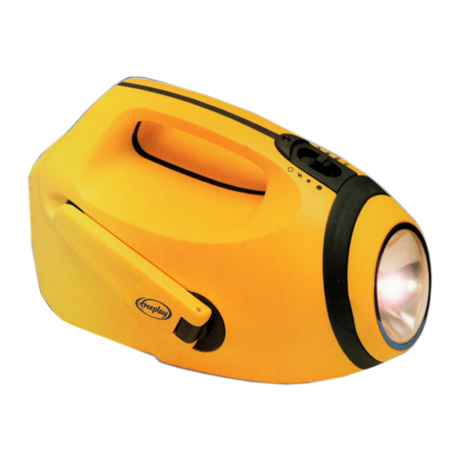 Freeplay FPSL - Self Powered Light Manual