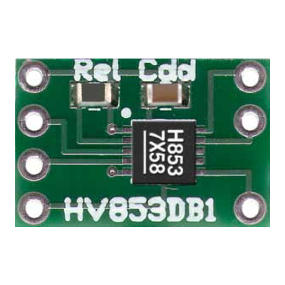 Supertex HV853DB1 Manual