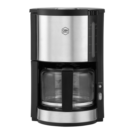 OBH Nordica Pro Aroma Plus Manuals