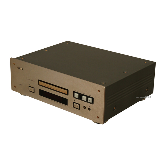 Teac VRDS-10SE Service Manual