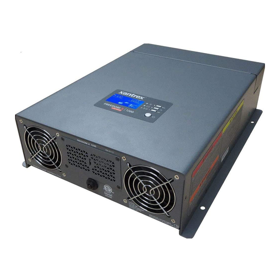 Xantrex Freedom X 1200 Owner's Manual