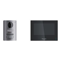 Panasonic VL-SA74SX Installation Manual