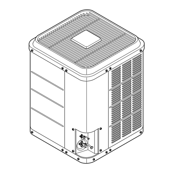 LG Central Air Conditioning Remote Condensing Unit Manuals