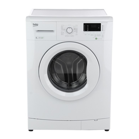 Beko WMB 61232 CS PTM Washing Machine Manuals