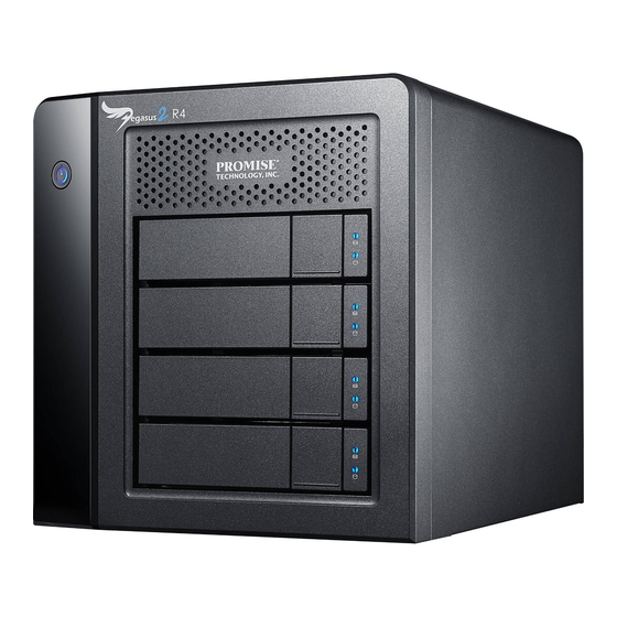 Promise Pegasus2 R4 Product Manual