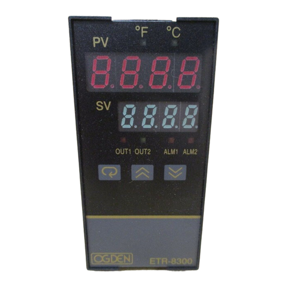 Ogden ETR-8300 Instruction Manual