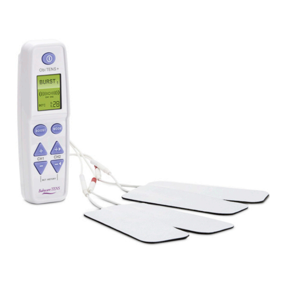 Babycare TENS OBITENS+ Instruction Manual