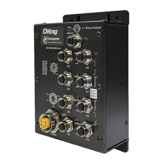 ORiNG TGPS-1080-M12-BP2-24V Quick Installation Manual